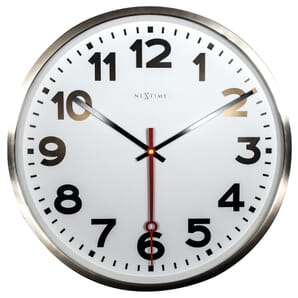 Super Station Numbers Wall Clock 55cm
