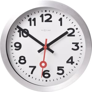 Station Numbers Wall Clock 19cm