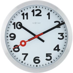 Station Numbers Wall Clock 34cm