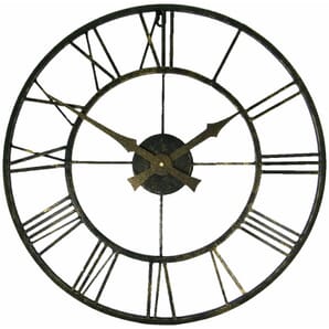 Pre-Aged Outdoor Wall Clock 50cm