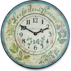 Herbs Wall Clock 36cm