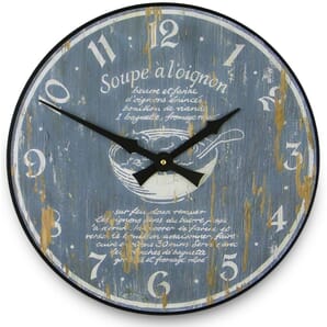 French Onion Wall Clock 36cm