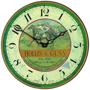 Country Races Wall Clock 36cm