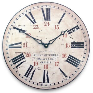 Glasgow Station Wall Clock 36cm