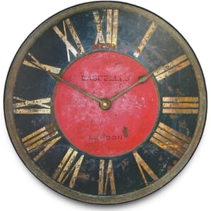Turret Wall Clock 36cm