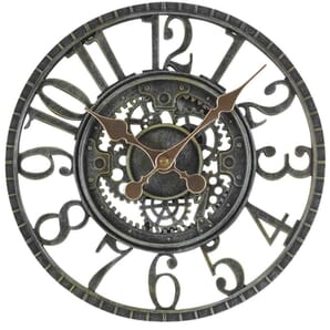 Newby Verdigris Mechanical Outdoor Wall Clock 30cm