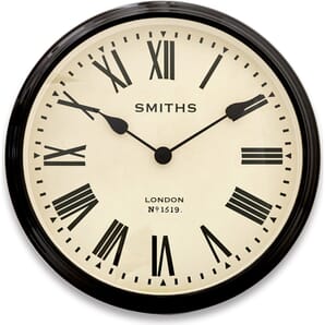 Smiths Large Roman Wall Clock 50cm