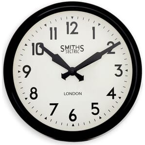 Smiths Retro Retro Arabic Wall Clock 38cm