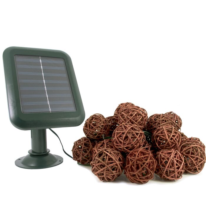 Everbright Solar Rattan Lights