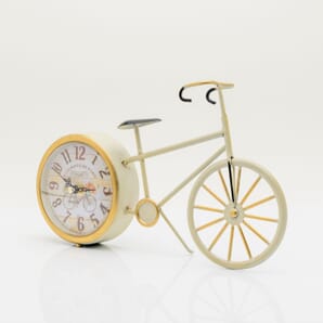 Bicycle Mantel Clock 18cm