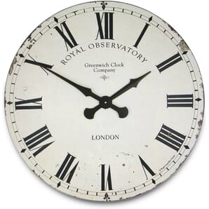 Greenwich Cream Wall Clock 70cm