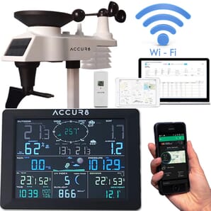 ACCUR8 7-in-1 Complete WiFi Weather Station