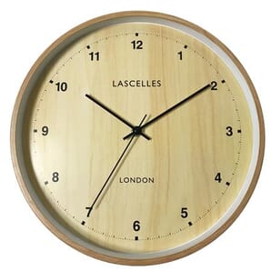 Lascelles Wooden Effect Wall Clock 30cm