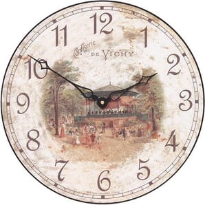 French Bandstand Wall Clock 36cm
