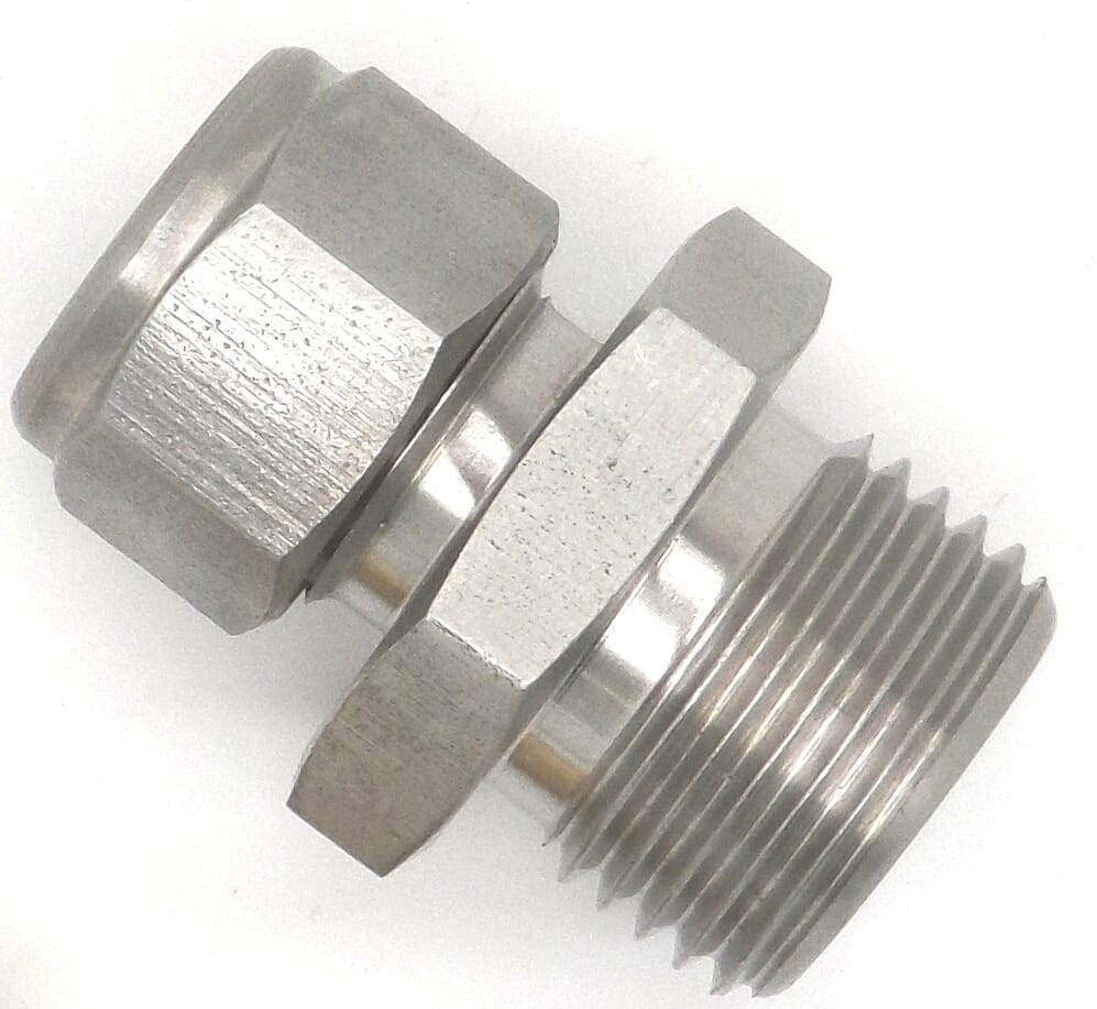 Metric Threaded Compression Fittings Stainless Steel (M8) Tempcon