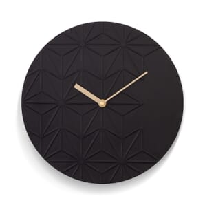 Chloe Geometric Pattern Resin Clock Face 30cm