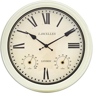 Best Quality Outdoor Clock with Temp and Humidity display 36cm