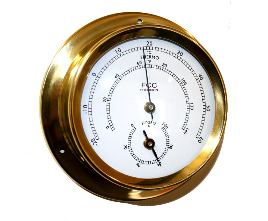 Brass hygrometer shop