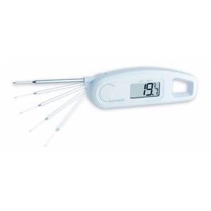 FM21 Folding Digital Food Thermometer with Probe -40°C to +250°C