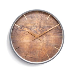 Hancock Wood Effect Dial Wall Clock