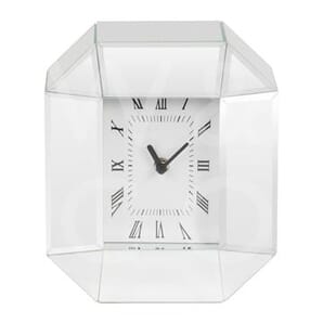 HESTIA® Mirror Octagonal Mantel Clock