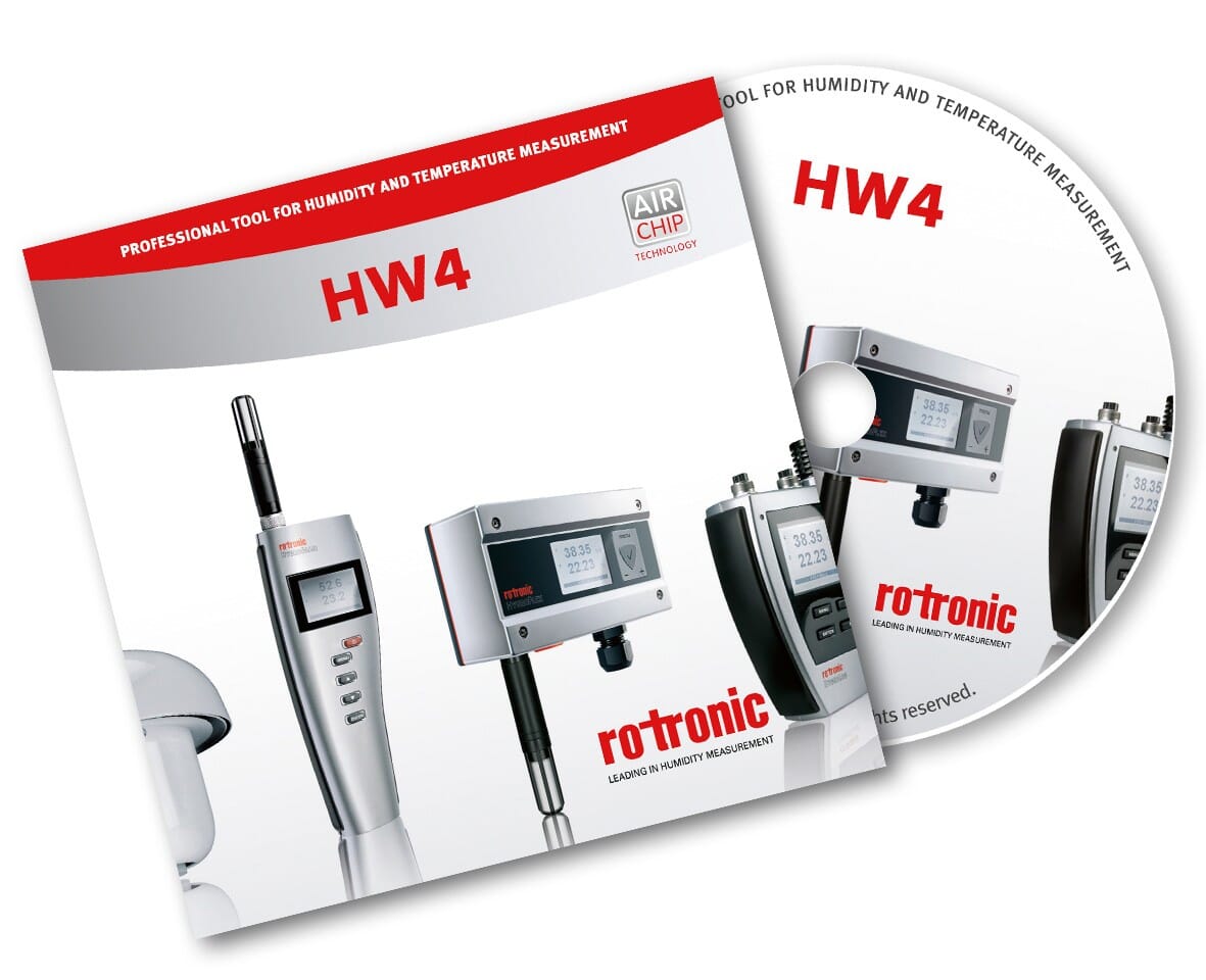 Rotronic HW4-E Software