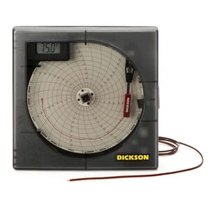 Dickson KT625 Chart Recorder (remote probe, display, alarm, relay)