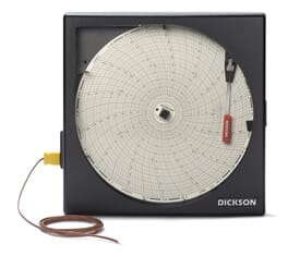 Dickson KT8P0 Chart Recorder Tempcon Instrumentation