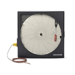 Dickson KT8P0 Chart Recorder - Thermocouple