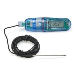 External NTC Temperature USB Logger - with NTC round probe