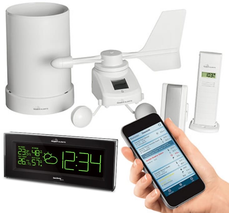 Mobile-Alerts MA10901 Complete Internet-Enabled Weather Station