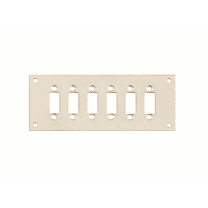 Miniature Socket Panels - Type SSPF / Stainless Steel Fascia Bracket