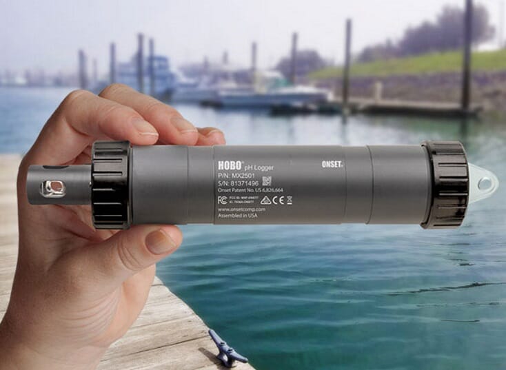 Onset HOBO MX2501 underwater pH & temperature data logger