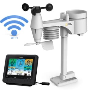 NATIONAL GEOGRAPHIC WIFI Colour Weather Center with 7in1 Sensor