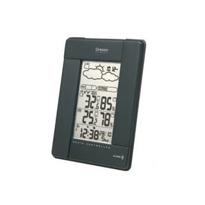 DISCONTINUED: Wireless Weather Station with Temperature/Humidity Display - Black