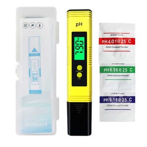Digital PH Meter with ATC: Water Quality Tester for Plants and Aquariums