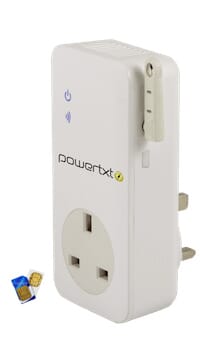 Powertxt Temperature & Power Loss Text Alert/Remote Control Socket