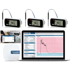 Remote Fridge/Freezer Temperature Monitoring System for Healthcare