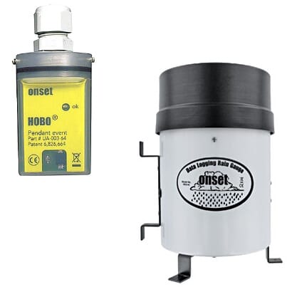 HOBO RG3 Rain Gauge Data Logger (Inches)