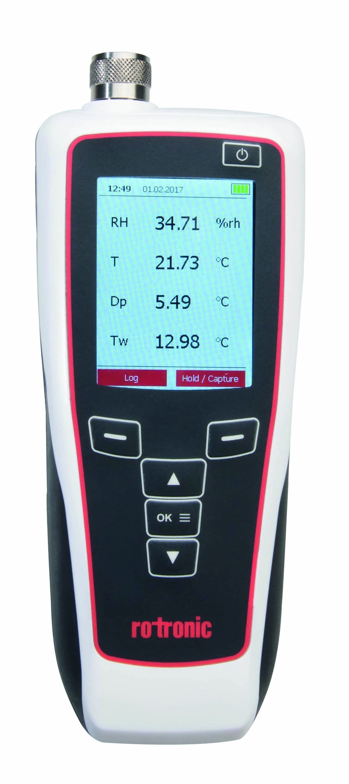 Relative humidity temperature clearance meter