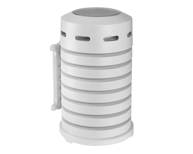 Temperature & Humidity Sensor Protective Cover With Solar-Powered Fan ...