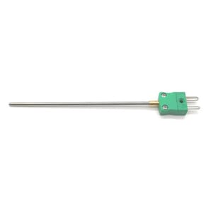 Mineral Insulated Thermocouple Sensor -Type J / Miniature Plug  - 1.0 mm (D1) - 100 mm Length (L1)