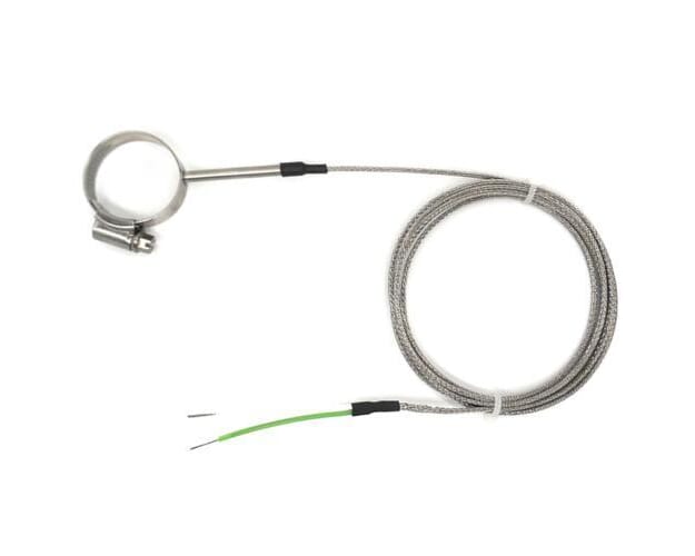 Temperature Probe Attachment, Thermocouple Type K Clamp Sensor For Pipes Up To 45mm 40 To 200%c2%b0c With 33ft Wire