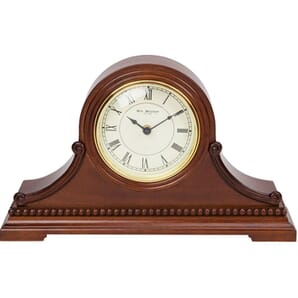 Wooden Napoleon Mantel Clock 40.5cm