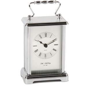 Silver colour Carriage Clock 9cm