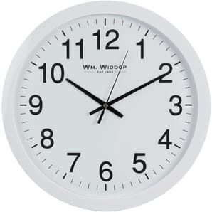 Round Wall Clock 40cm White
