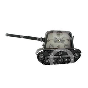 Hometime Mantel Clock - Military Tank