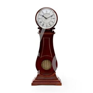 WM WIDDOP® Tall Wooden Table Clock