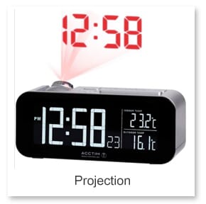 Projection Alarm Clocks