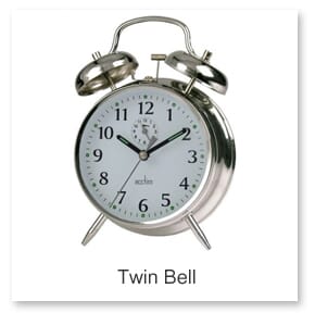 Twin Bell Alarm Clocks